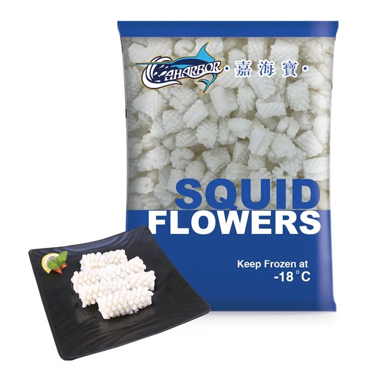 Frozen Cleaned Squid Flowers